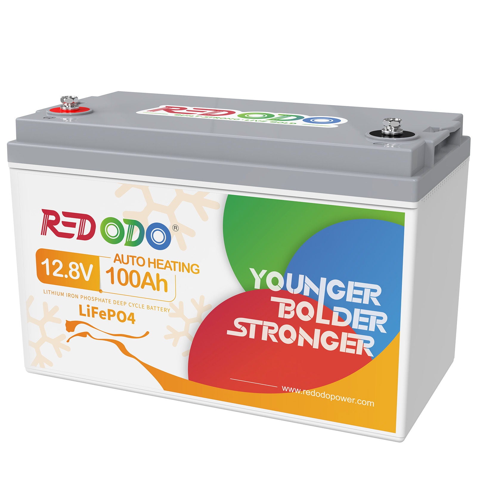 Meditatief tofu Zeeziekte Redodo 12V 100Ah LiFePO4 Batterie mit Selbsterwärmung - redodopower-de