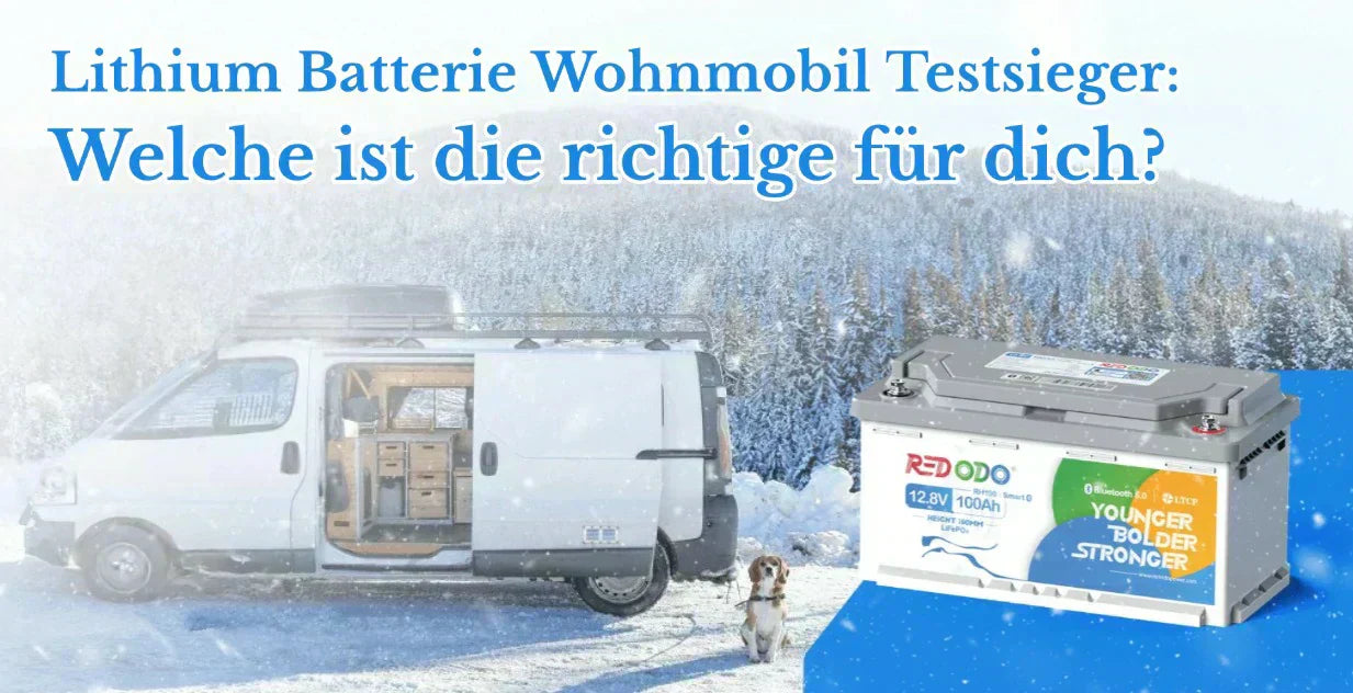 Lithium Batterie Wohnmobil Testsieger