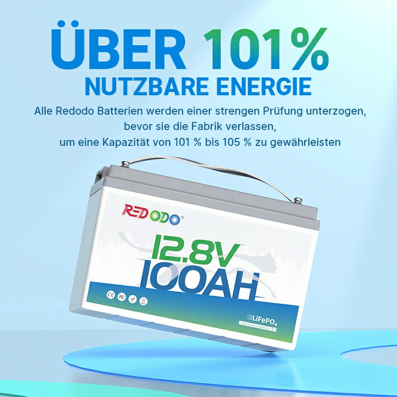 12V100Ah LiFePO4 Lithium Batterie hohe Energie