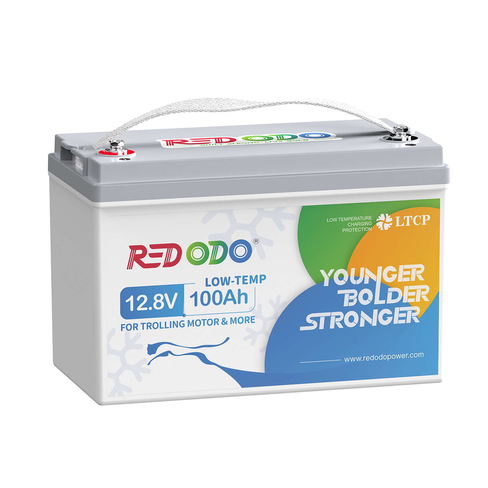 【Nur€197】Redodo12,8V100AHLOW-TEMPLiFePO4DeepCycleBatterie|1,28kWh&1,28kW